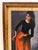 Original oil on canvas signed “Molly Conviser” and dated 1966 lower right. The painting depicts a barefoot young dancer...