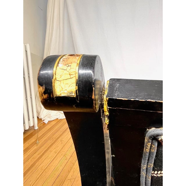 Antique Ebony Chair With Mother of Pearl Inlay -Set of 2 For Sale In New York - Image 6 of 10