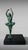 Art Deco French Pair of Dancer Bookends in Spelter and Black Marquina Marble For Sale - Image 13 of 18