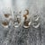 Vintage Culver Gold Celestial Glasses - Set of 8 For Sale - Image 10 of 12