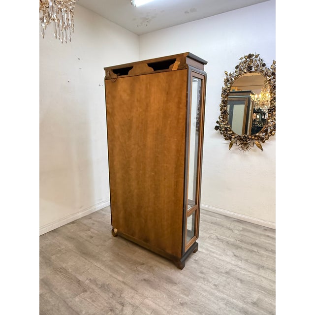 Vintage Asian Modern Curio Cabinet For Sale In Los Angeles - Image 6 of 11