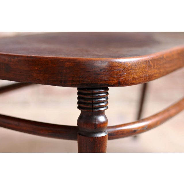 Bentwood Bench Attributed to Jacob and Josef Kohn, Early 20th Century For Sale - Image 14 of 15