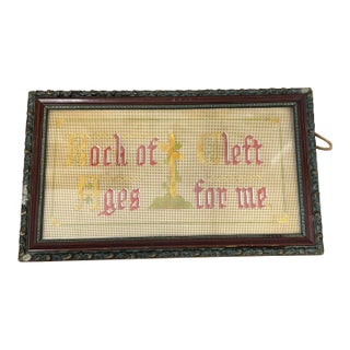 Antique English Textile Art For Sale