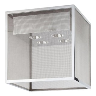 Contemporary Tekna Tribeca-Four Ceiling Light With Polished Chrome Finish & Chrome Reflector For Sale