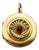 Art Nouveau July Locket Pendant For Sale
