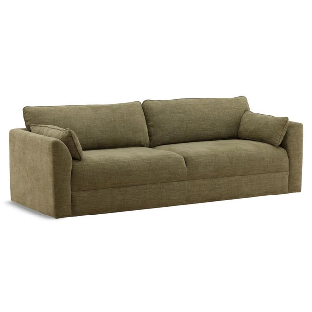Designed for effortless everyday luxury, this generously scaled 90-inch sofa blends clean lines with comfort. Upholstered...