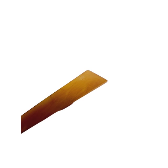 Plastic Postmodern Bakelite Letters Knife, Poland, 1970s For Sale - Image 7 of 11