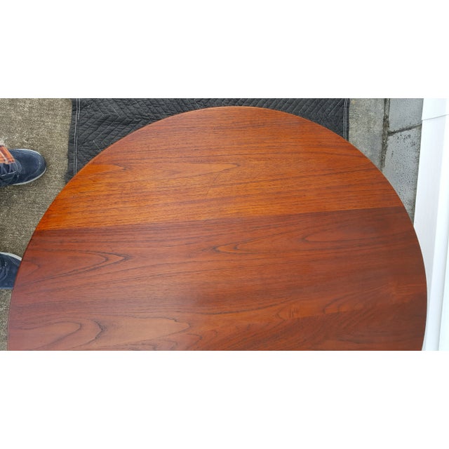 1960s Mid Century Solid Teak Coffee Table by Peter Hvidt For Sale - Image 9 of 13