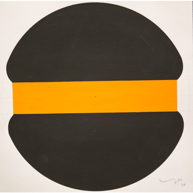 Hiroshi Yasukawa, Abstract Composition, 20th-Century, Oil For Sale