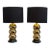 Pair of Vintage Kovacs MCM Brass Table Lamps For Sale