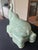 Late 20th Century Thai Celadon Elephant Sculpture | Baan Celadon Workshop, Chiang Mai For Sale - Image 4 of 5
