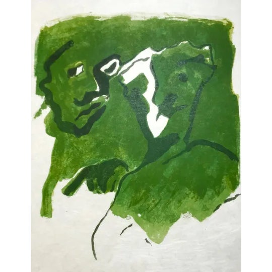 Abstract 1962 Francisco Bores Original Lithograph 13 Mourlot Freres For Sale - Image 3 of 3