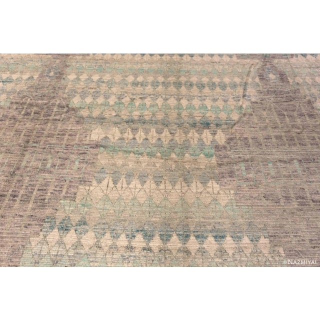 2020s Nazmiyal Collection Large Size Geometric Modern Area Rug For Sale - Image 5 of 10