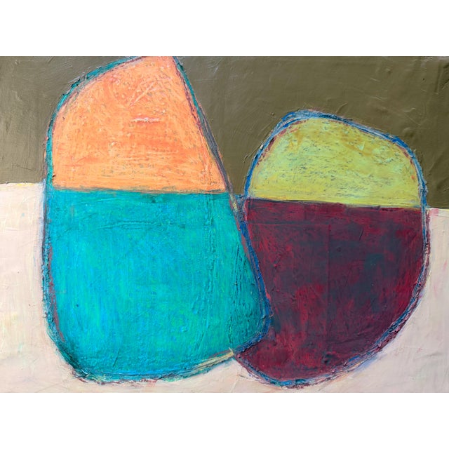 "Strange Potions" Original Mixed-Media Painting on Canvas by Zac Woodiel For Sale - Image 9 of 9