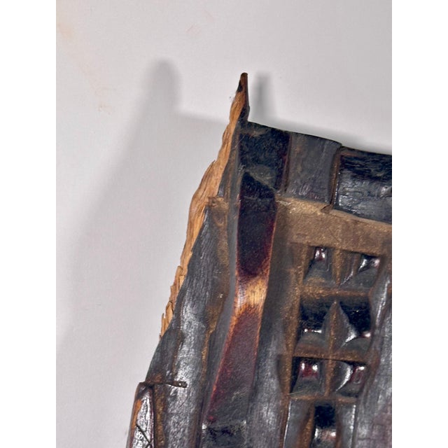 Brown African Dogon Granary Door For Sale - Image 8 of 17