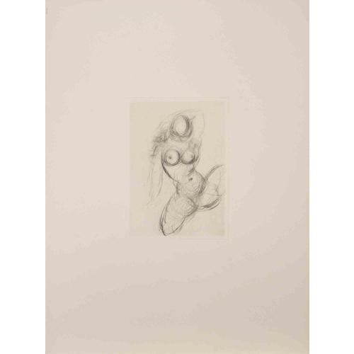 Etching and drypoint realized by Salvador Dalì to illustrate Pierre Ronsard's "Les Amours de Cassandre". Published by...