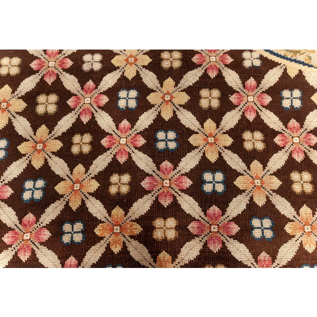 Antique English Axminster Rug For Sale In New York - Image 6 of 8