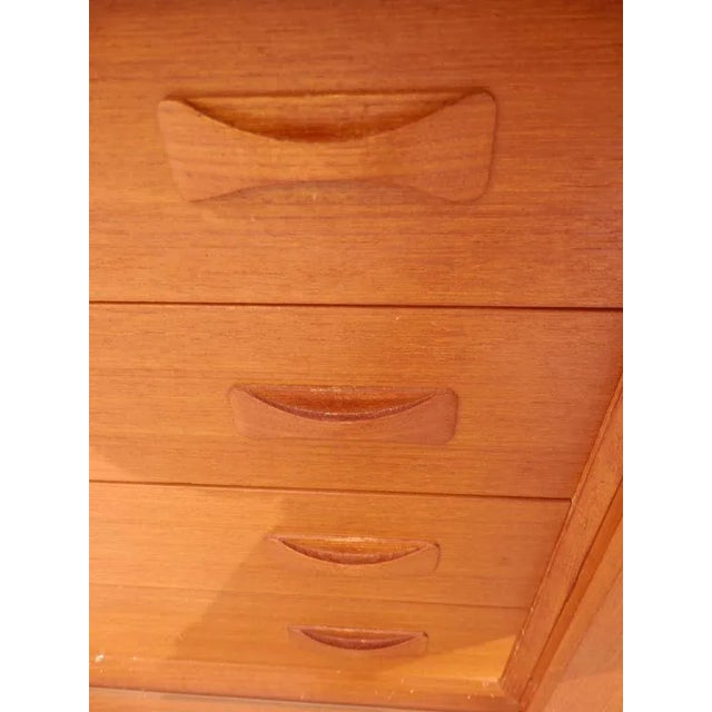 Brown Danish Server by Clausen & Søn For Sale - Image 8 of 10