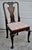 Vintage Statton-OldTowne Set of Six Queen Anne Style Cherry Side Dining Chairs For Sale - Image 9 of 12
