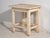 White Antique White Pine Side Table, 1920s For Sale - Image 8 of 9