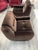 Vintage Italian Lounge Chairs in Chocolate Brown Velvet, 1970s, Set of 2 For Sale - Image 6 of 10