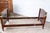 Brown Antique French Empire Burl Veneered Style Daybed For Sale - Image 8 of 18