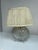1982 Fine Art Lamps Pressed Glass Globe Table Lamp For Sale - Image 11 of 12
