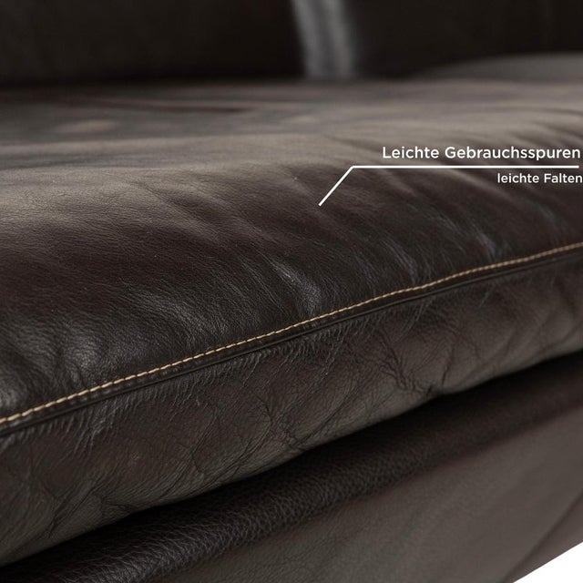 Brown Leather Corner Sofa from Mondo For Sale - Image 5 of 13