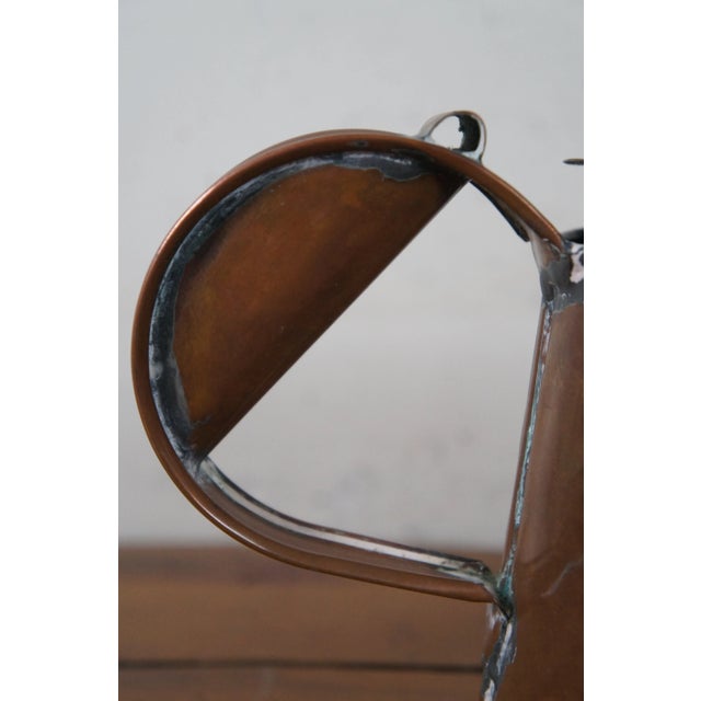 Copper Antique 19th Century Copper Tea Kettle For Sale - Image 8 of 13