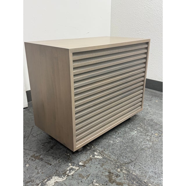 Modern Room & Board Coles Chest of Drawer, Shell Satin Maple For Sale - Image 3 of 12