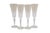Traditional Late 20th Century Lenox Masterpiece Diamond Cut Crystal Wine & Champagne Stemware Glasses - Set of 8 For Sale - Image 3 of 16