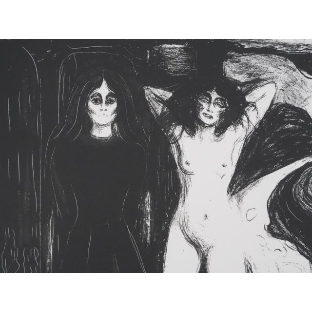After Edvard Munch, Nude The Three Ages of Woman, Lithograph For Sale - Image 5 of 8