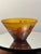 Emile Gallé (France 1846-1904) Cameo Glass Magnolia Bowl, Acid-Etched and Wheel-Carved Amber and Burgundy Glass, Signed Galle C. 1900 For Sale - Image 9 of 11