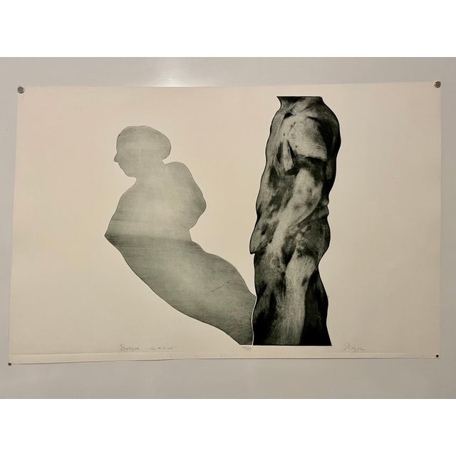 Michael Mazur "The Artist" Hand signed and editioned from the edition of 50 1967 Michael Burton Mazur (1935-August 18,...