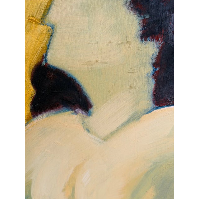 2000 - 2009 Vintage Figurative Acrylic Painting For Sale - Image 5 of 12