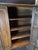 Antique Queen Anne Style Walnut Display Cabinet Bookcase Curio, C. 1920s For Sale - Image 12 of 13