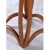 Brown Mid-Century Modern Sculptural Bentwood Pearsall Style Glass Top Pedestal Side Tables For Sale - Image 8 of 10