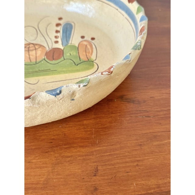 Mexican Vintage Tlaquepaque Mexican Large Bowl For Sale - Image 3 of 9