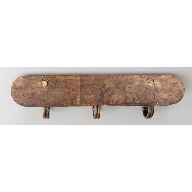 Mid-Century Italian Crespi Style Pencil Reed Bamboo Coat Rack For Sale In Houston - Image 6 of 7