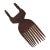 Early 20th Century Nyamwezi Mwana Hiti Figural Comb Tanzania For Sale