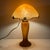 Mushroom Lamp in Speckled Orange Glass from Massive Lighting, Belgium, 1970s For Sale - Image 11 of 14
