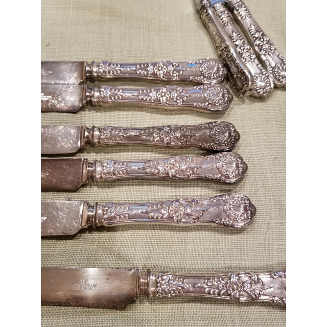 Nine Antique Tiffany Sterling Knives For Sale In San Antonio - Image 6 of 12