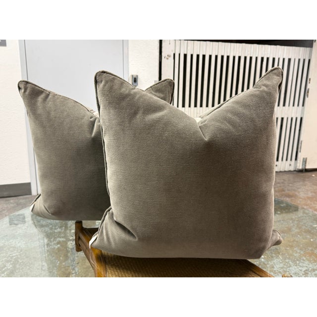 2020s Anthem San Francisco Jefferson Tape Pillows, Pair For Sale - Image 5 of 12
