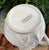 1980's Water Pitcher: White Majolica Cabbage Leaf Design Made in Portugal for Neuwirth, 8.5" HIgh For Sale - Image 13 of 14