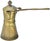 Early 20th Century Handmade Calligraphy-Engraved Moorish Brass Coffee Pot Accent For Sale - Image 4 of 13