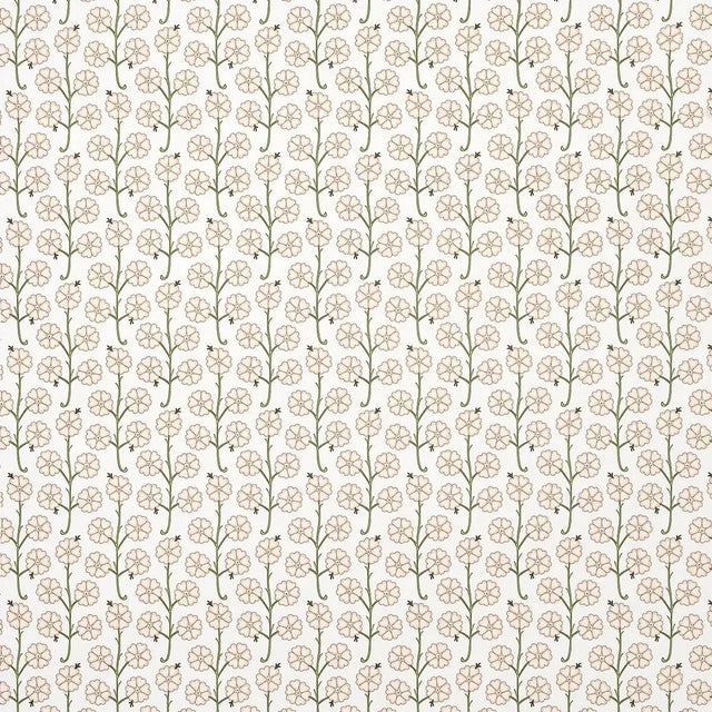 Not Yet Made - Made To Order Sample - Schumacher x Neisha Crosland Gardenia Wallpaper in Flax For Sale - Image 5 of 5