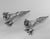Sterling Silver Couple of Pheasants Figurines For Sale - Image 4 of 6