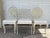 Hollywood Regency 1960s Set of 6 Hollywood Regency Era Aluminum Cast Chairs For Sale - Image 3 of 17