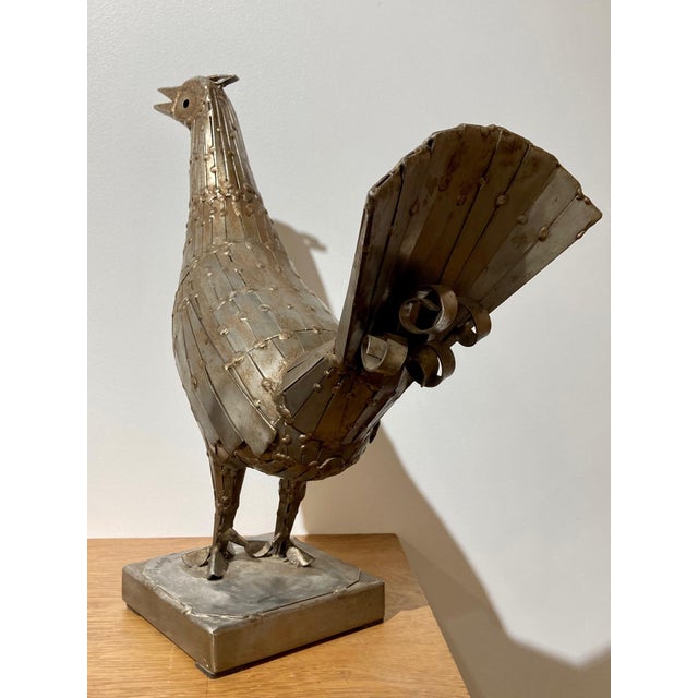 Large Metal Bird, 1970 For Sale - Image 6 of 10