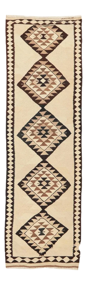 Natural Vintage Kilim Runner